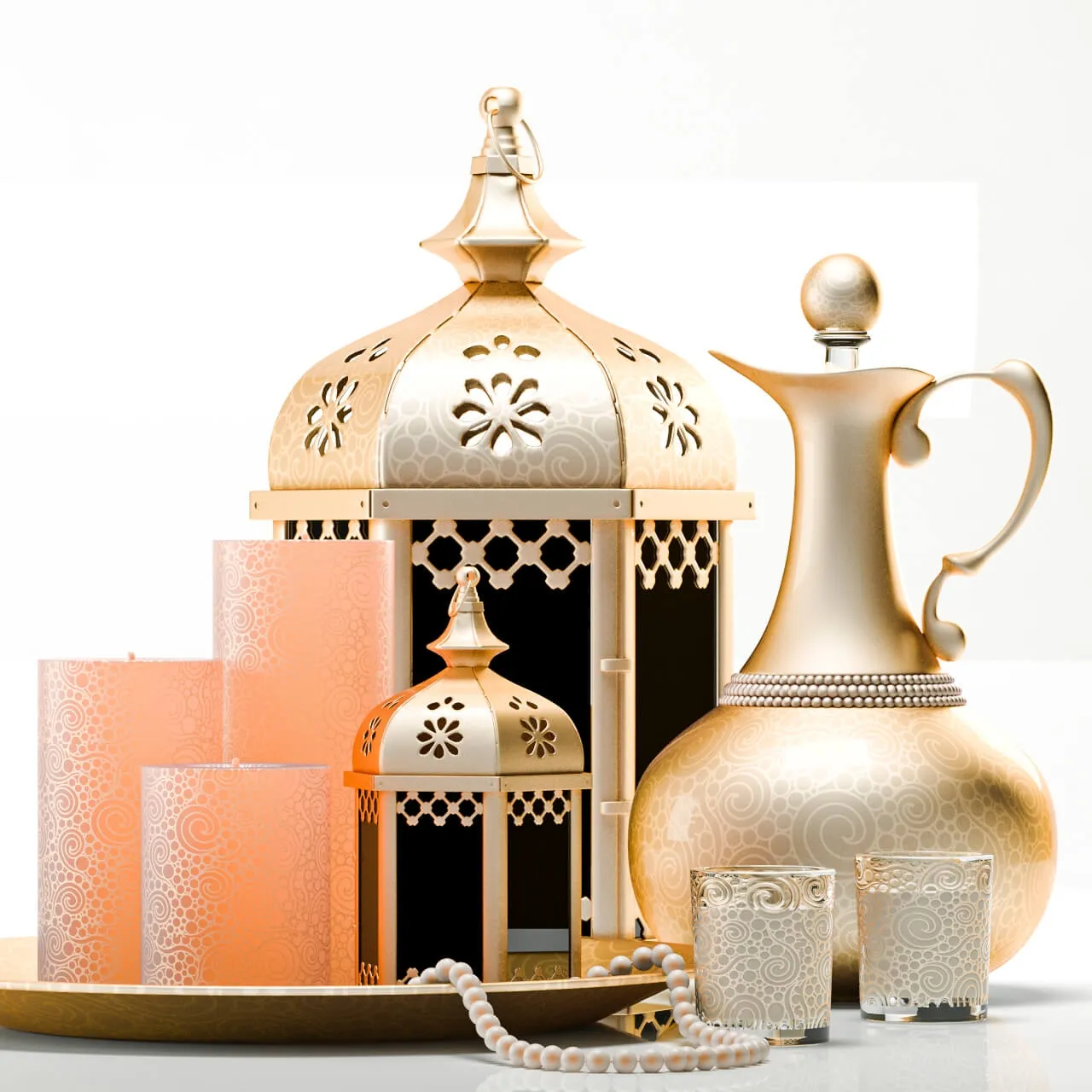 decoration - Decorative set 055 3D Model