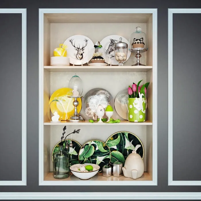 decoration - Decorative set 062 3D Model