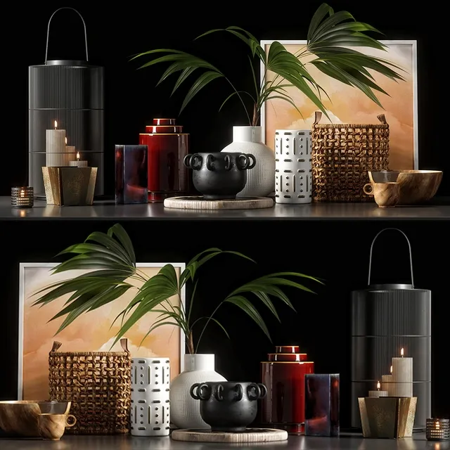 decoration - Decorative set 075 3D Model