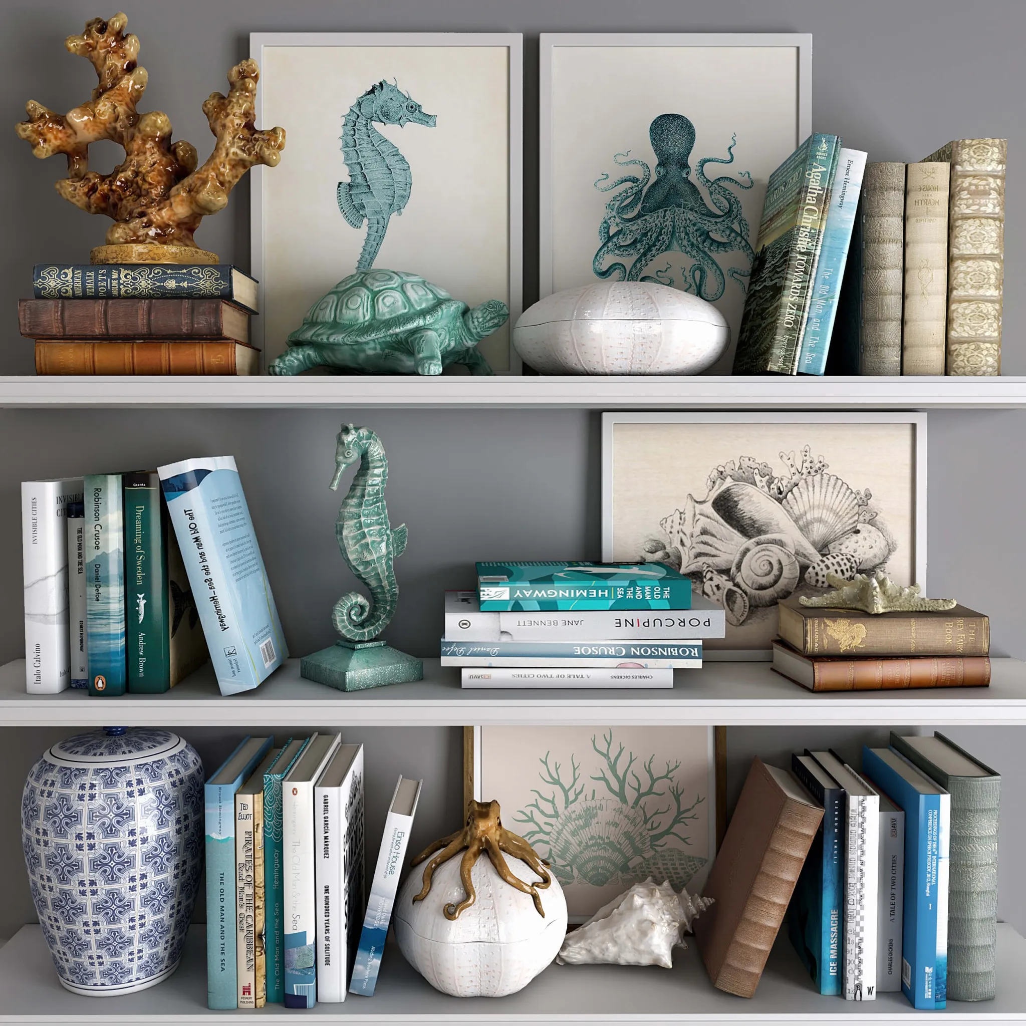 decoration - Decorative set 08 3D Model