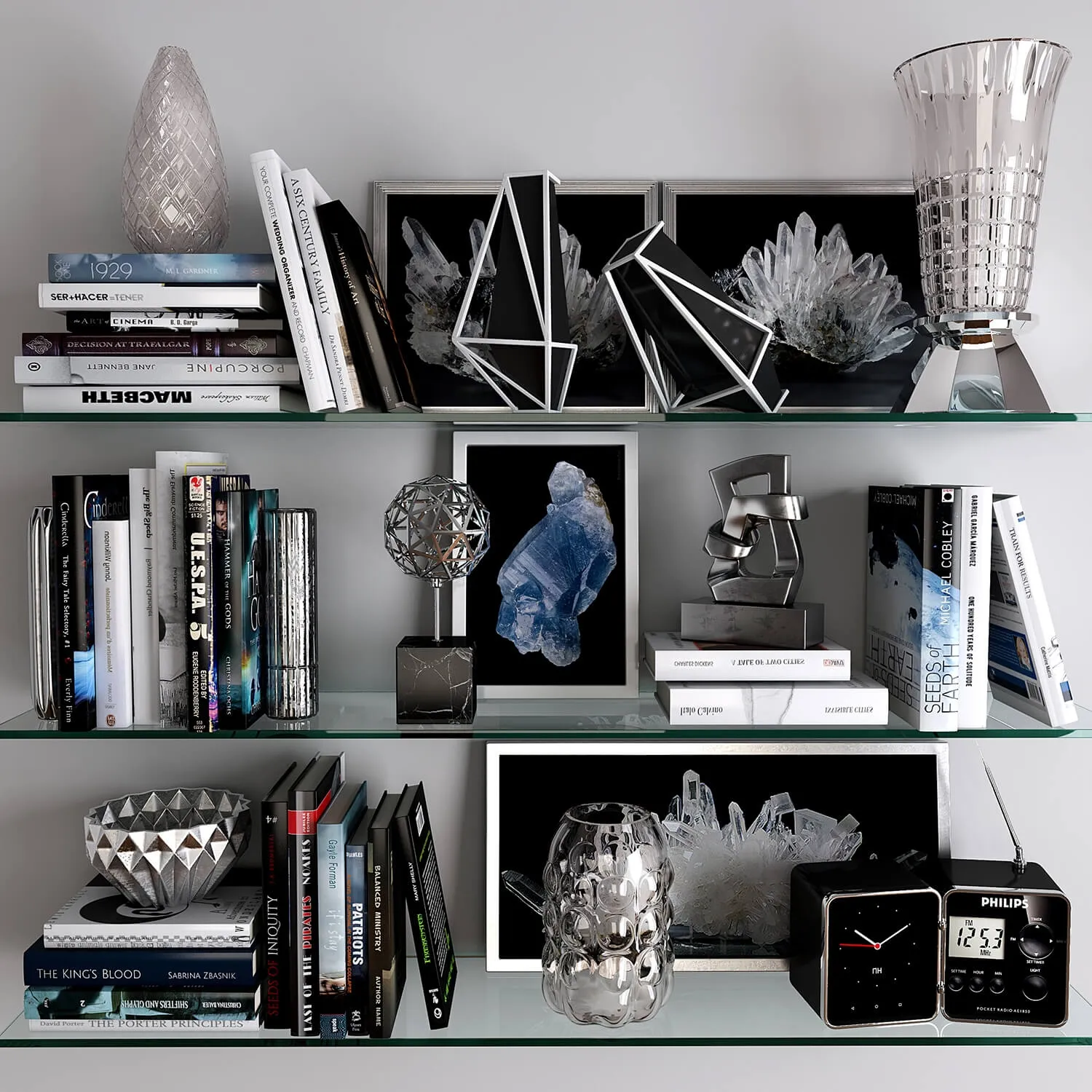 decoration - Decorative set 123 3D Model