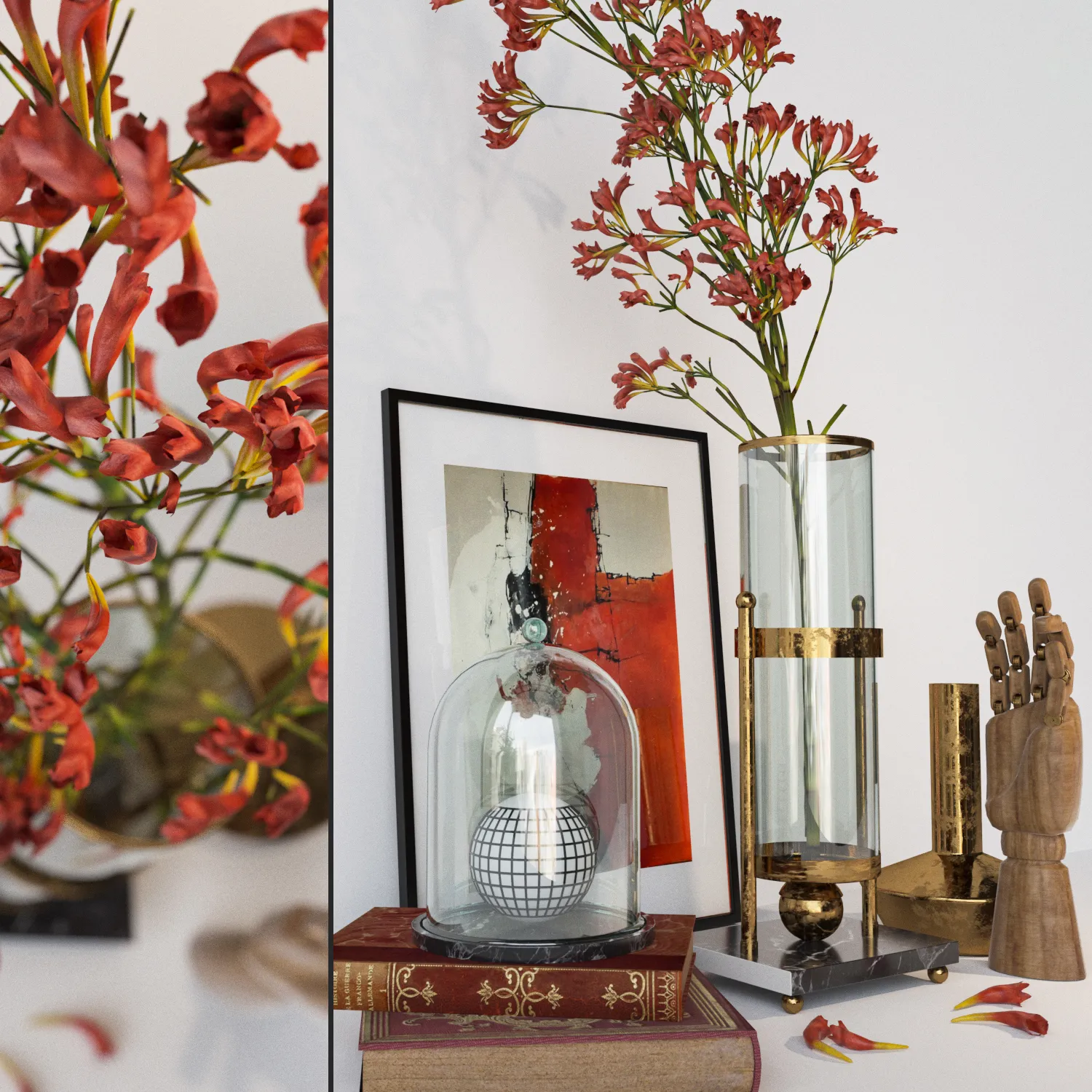 decoration - Decorative set 126 3D Model