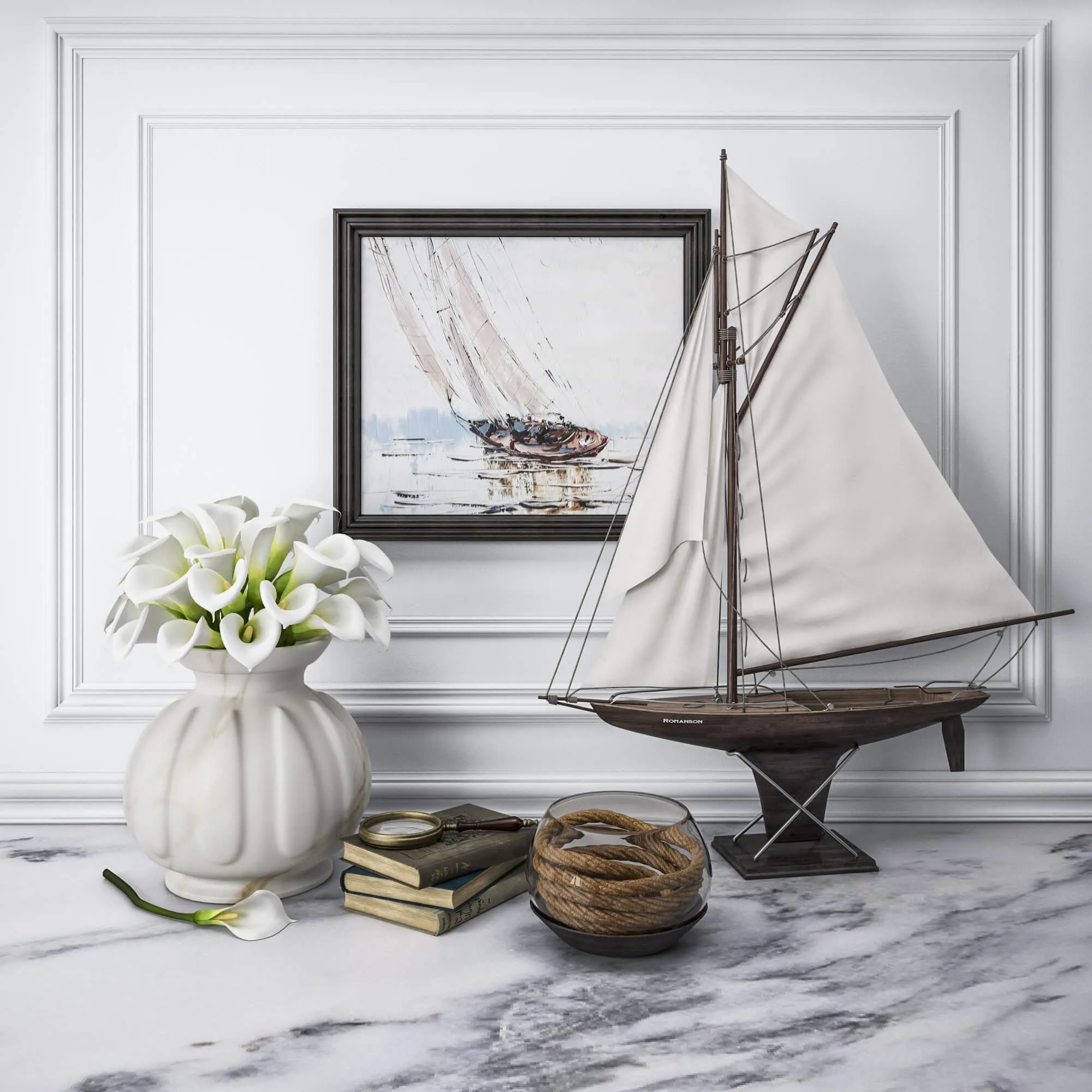 decoration - Decorative set 175 3D Model