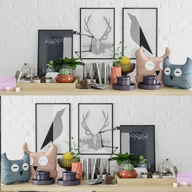 decoration - Decorative set 26 3D Model