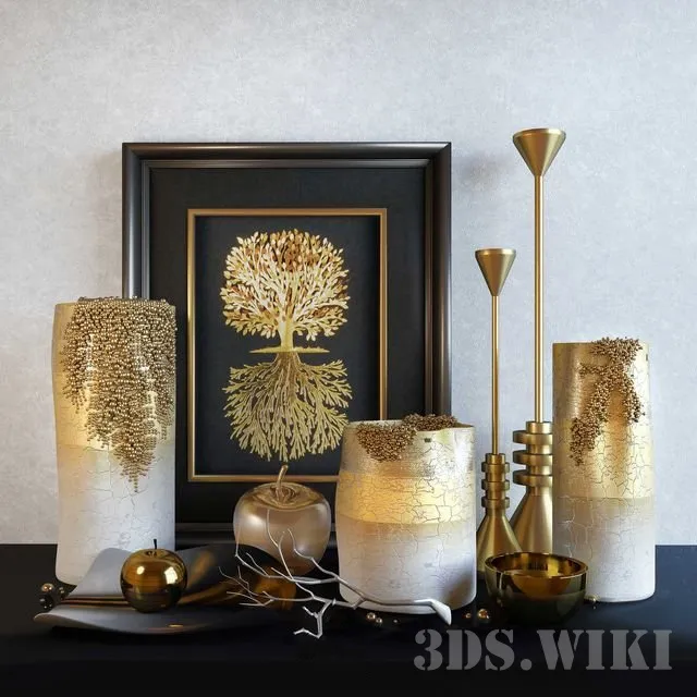 decoration - Decorative set 3D Model