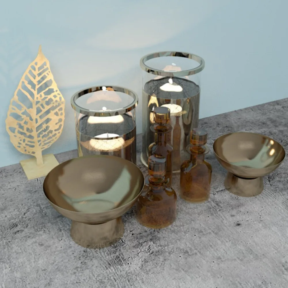 decoration - Decorative set 3D Model