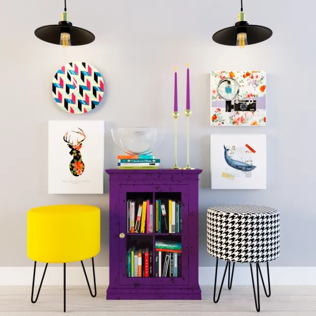 decoration - Decorative set 3D Model