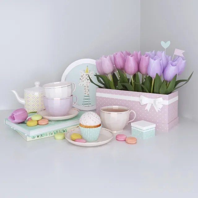 decoration - Decorative set 4 3D Model