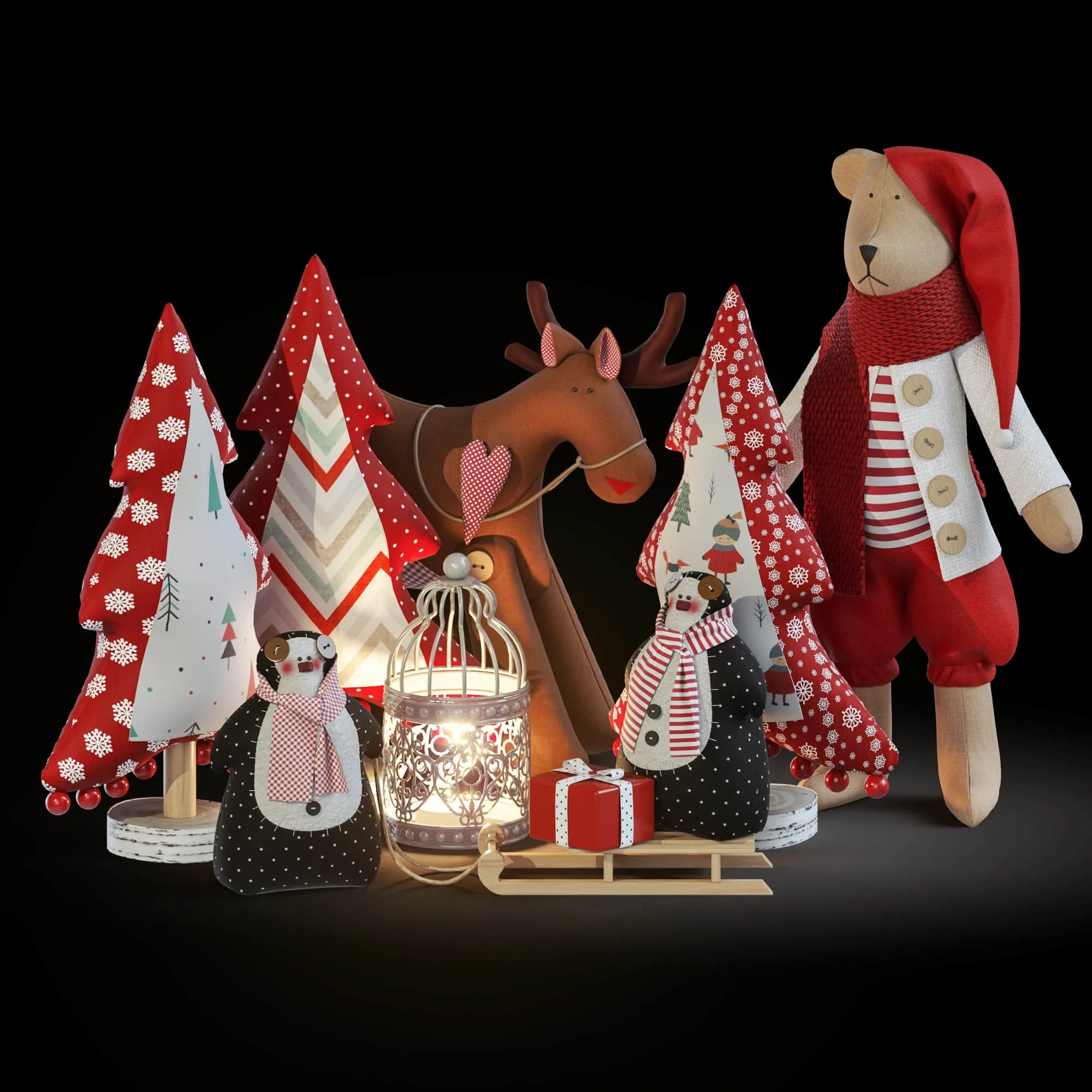 decoration - Decorative Set 402 3D Model