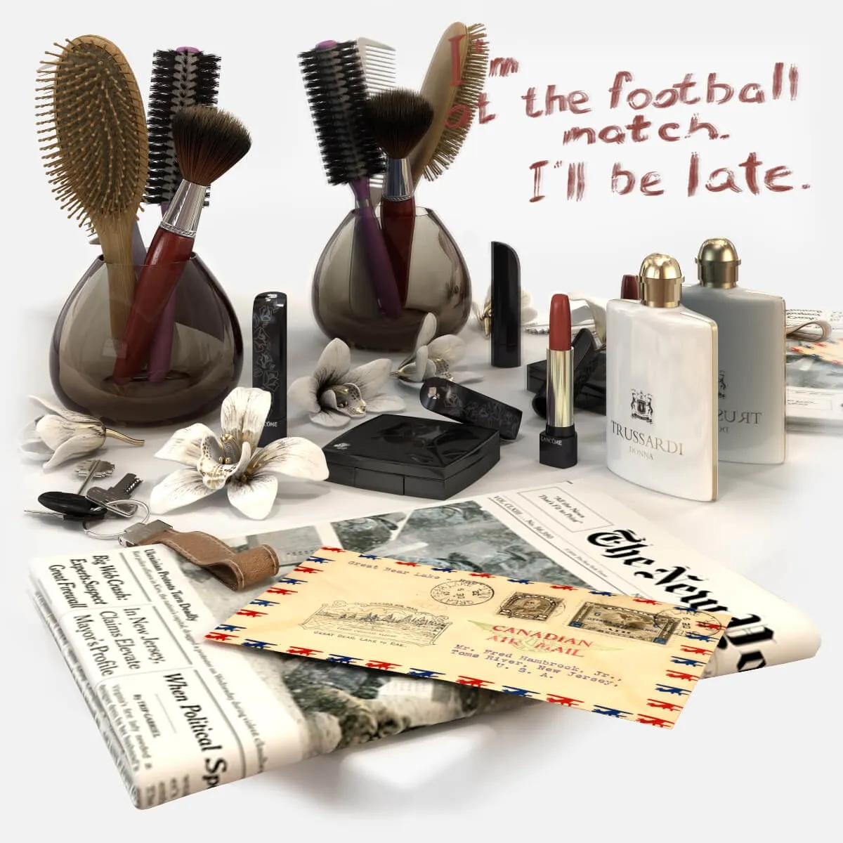 decoration - Decorative set 417 3D Model