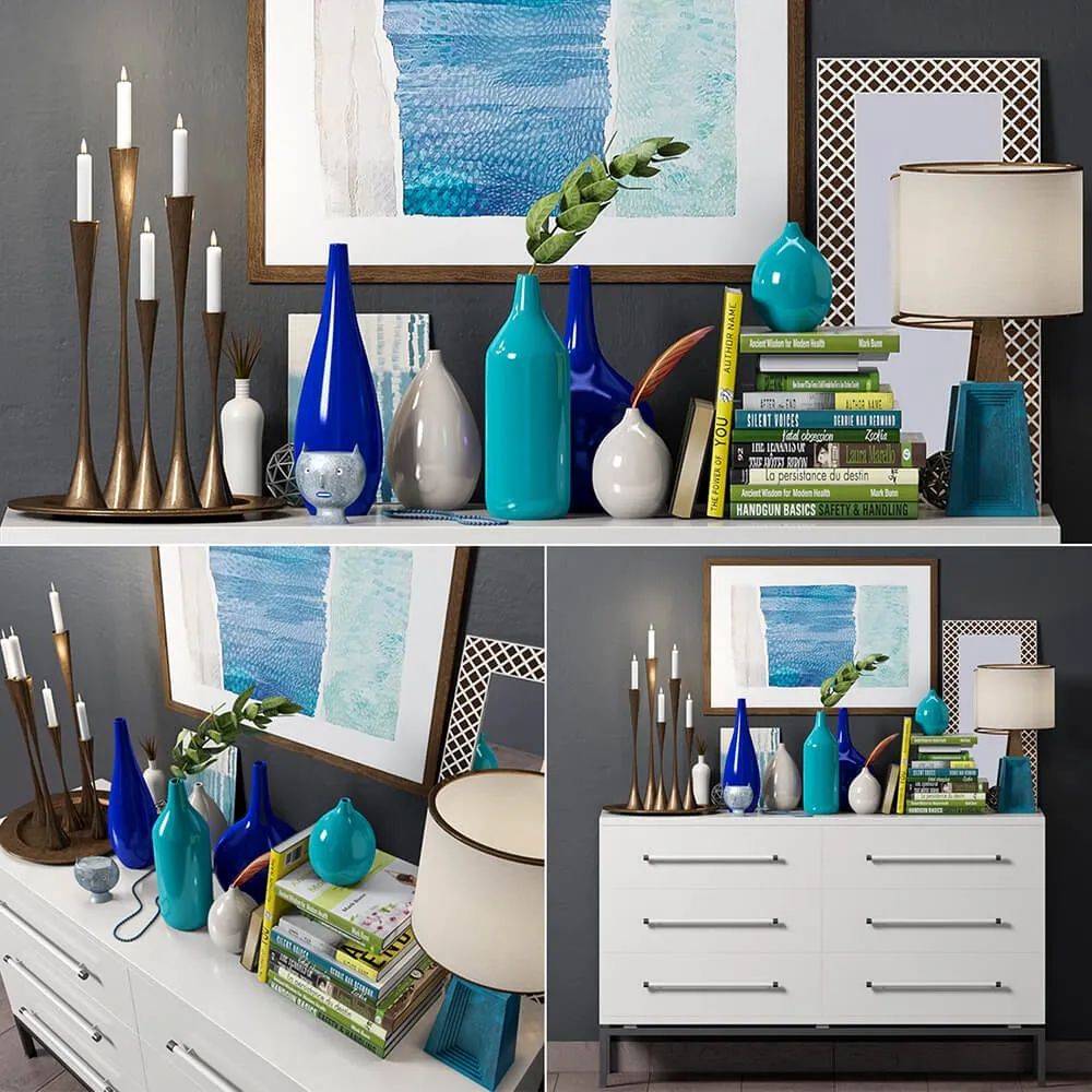 decoration - Decorative set - 5 3D Model