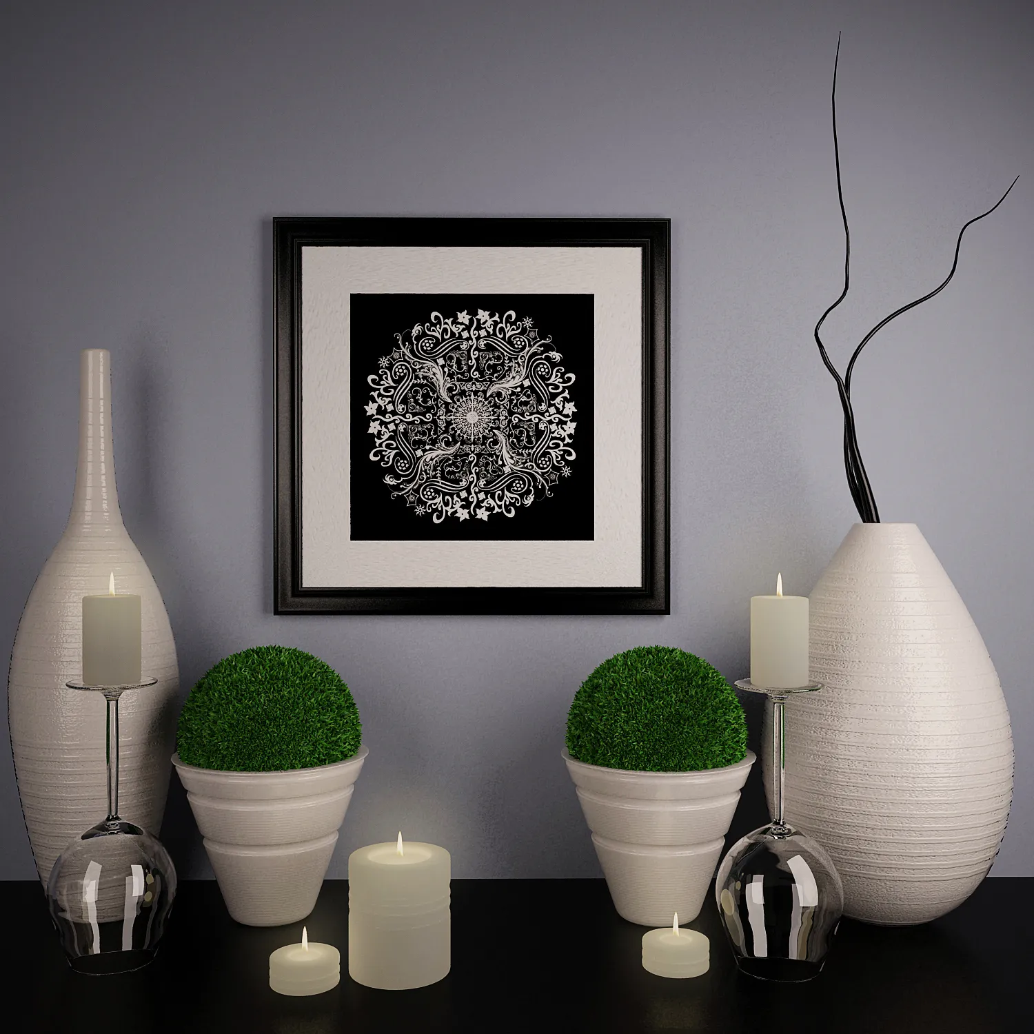 decoration - Decorative set 65 3D Model