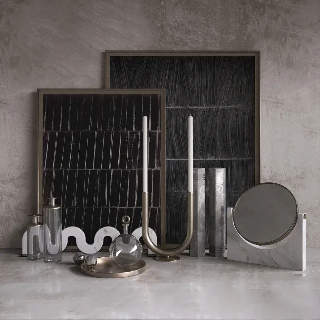 decoration - Decorative set 66 3D Model