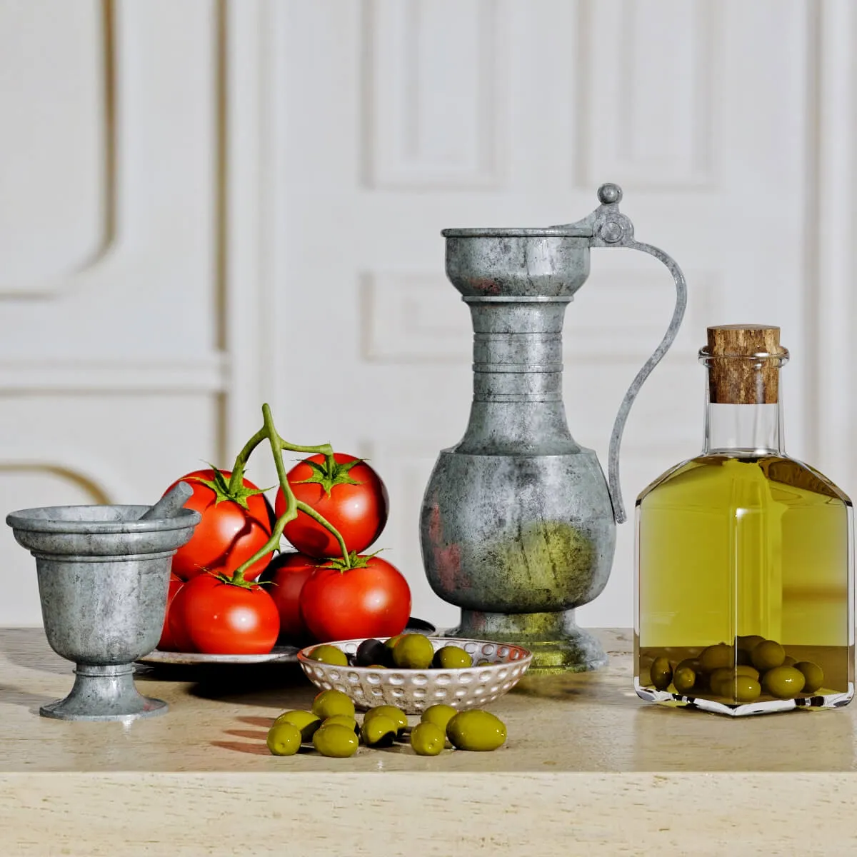 decoration - Decorative set 66 3D Model