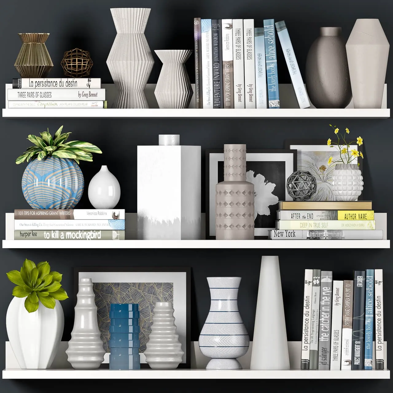 decoration - Decorative set 8 3D Model