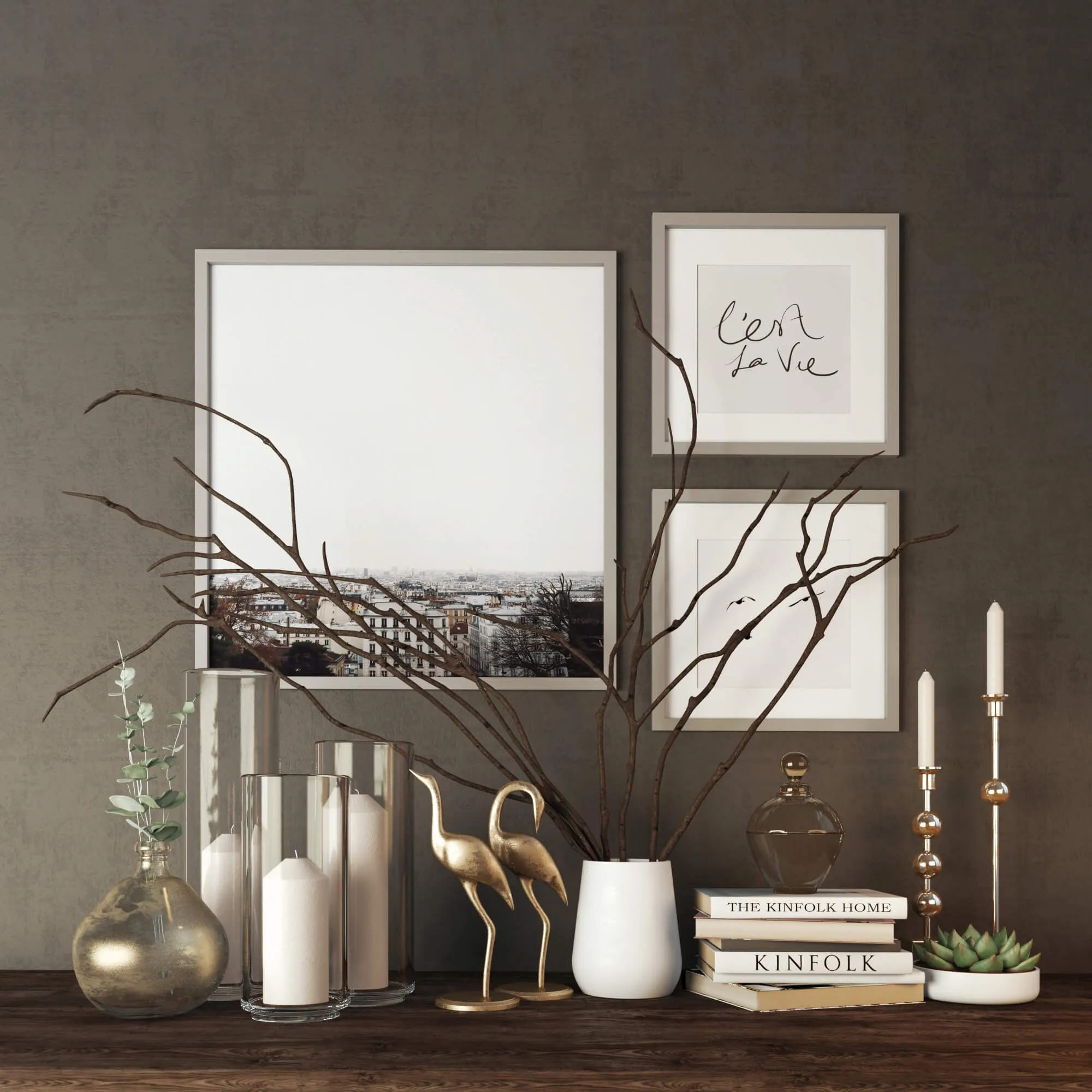 decoration - Decorative set 881 3D Model