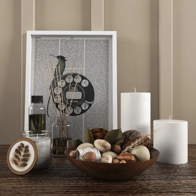 decoration - Decorative set 98 3D Model