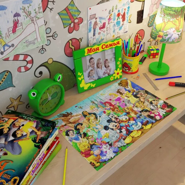 decoration - Decorative set for children 3D Model