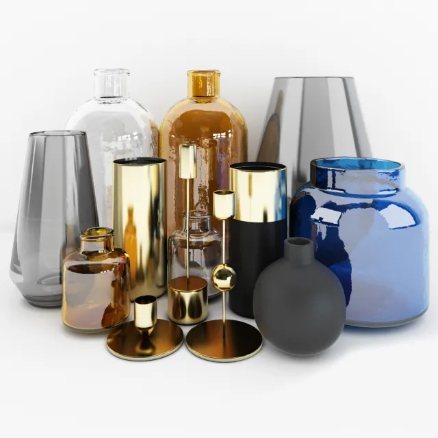 decoration - Decorative set H&M 2 3D Model