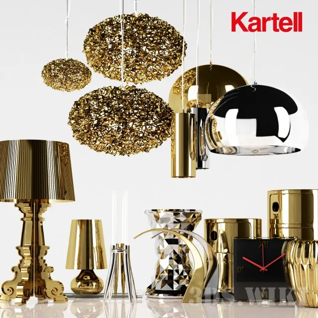 decoration - Decorative set Kartell 3D Model