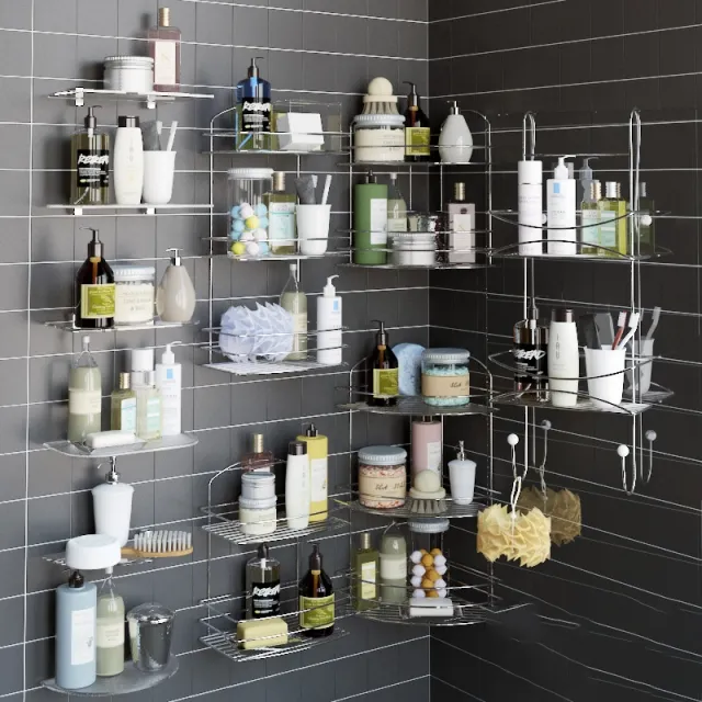 decoration - Decorative set of bathroom Primanova 3D Model