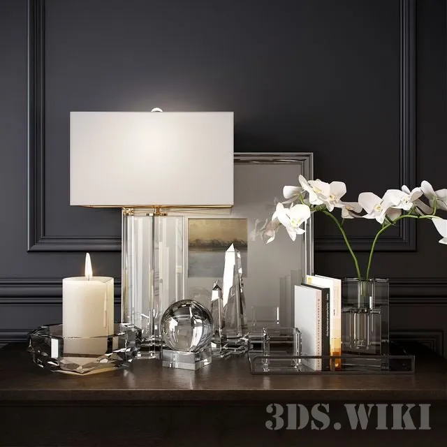 decoration - Decorative set Williams-sonoma 3D Model