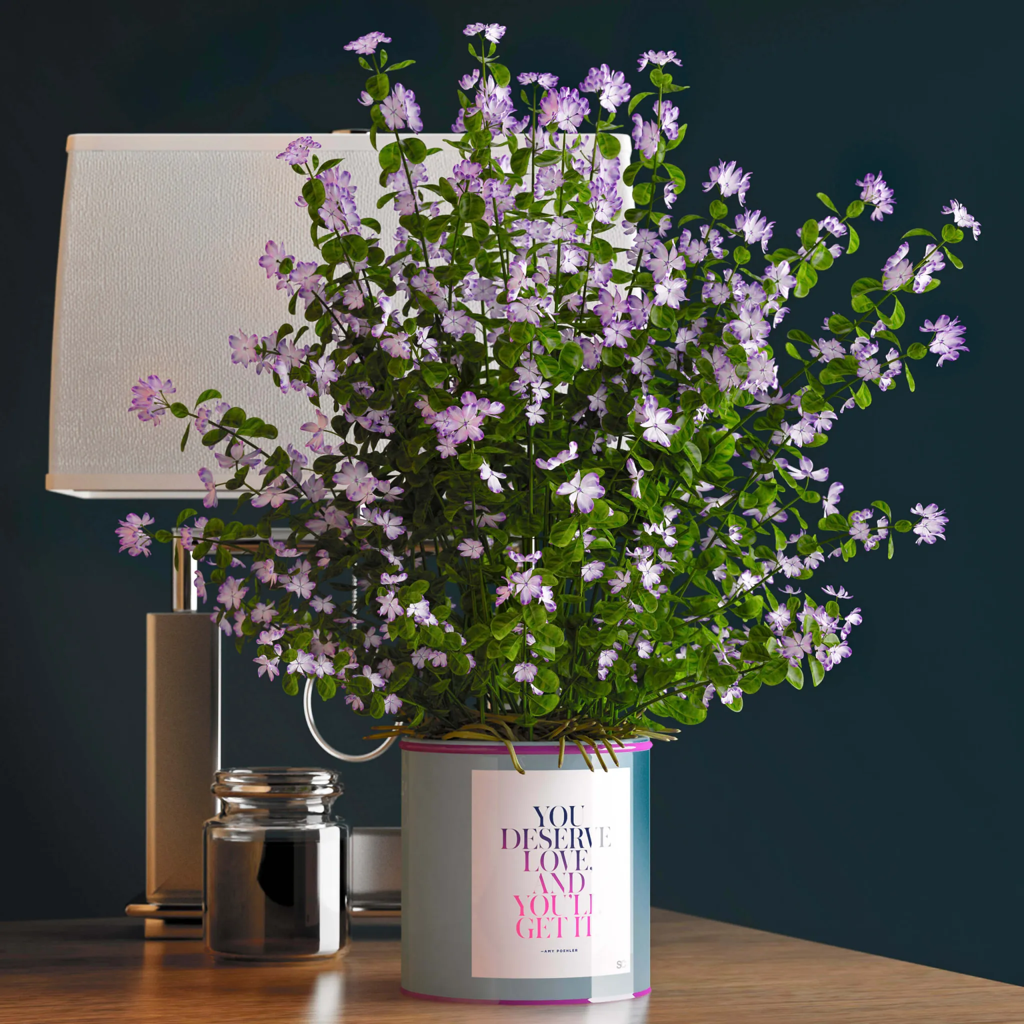 decoration - Decorative set with vase of flower 06 3D Model