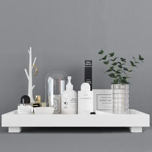 decoration - Decorative Tray set 3D Model