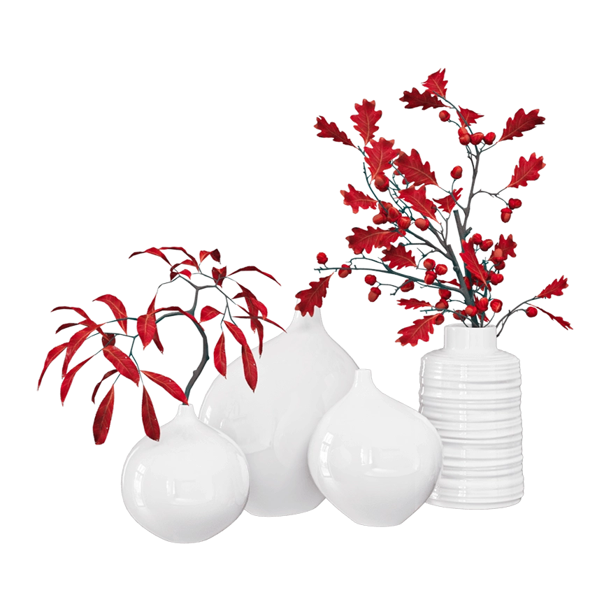 decoration - Decorative vases 3D Model