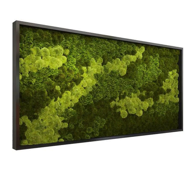 decoration - decorative wall with plant 3D Model