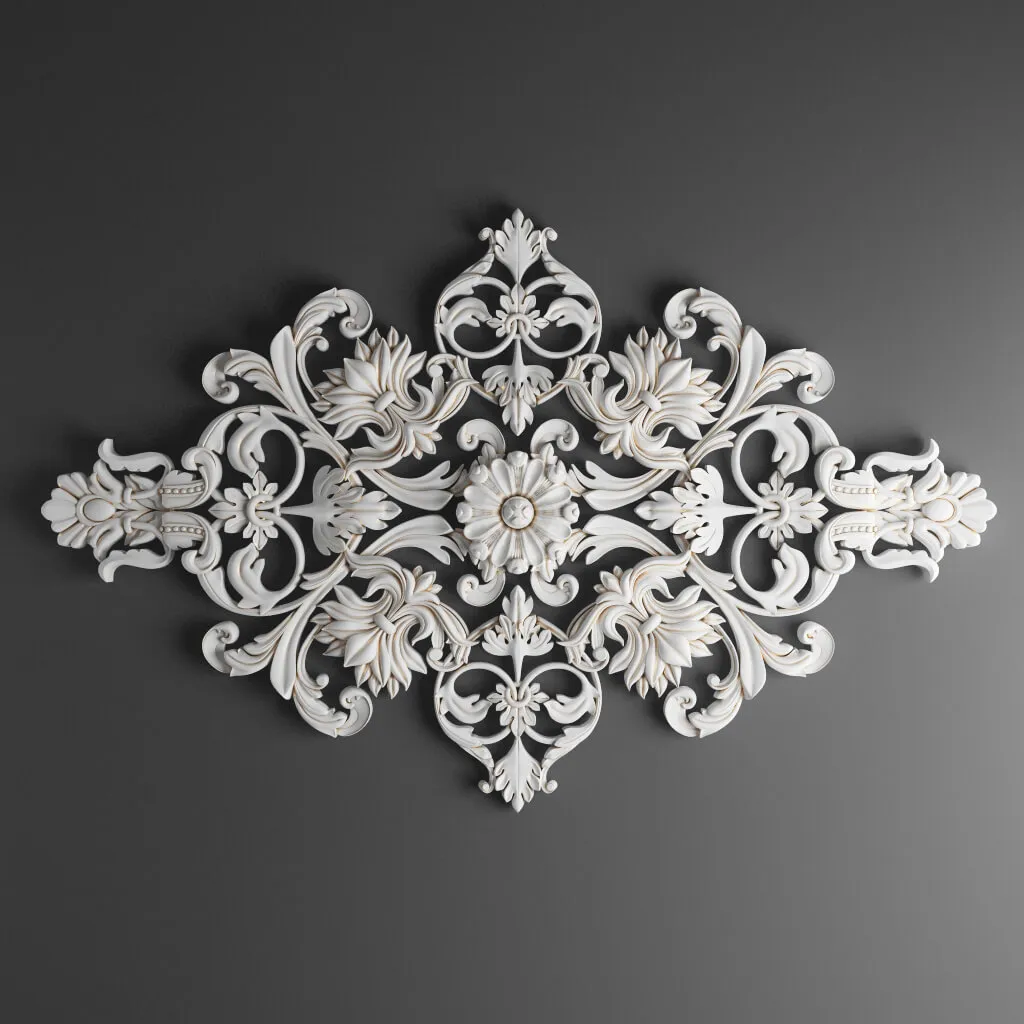 decoration - Decortive plaster 15 3D Model