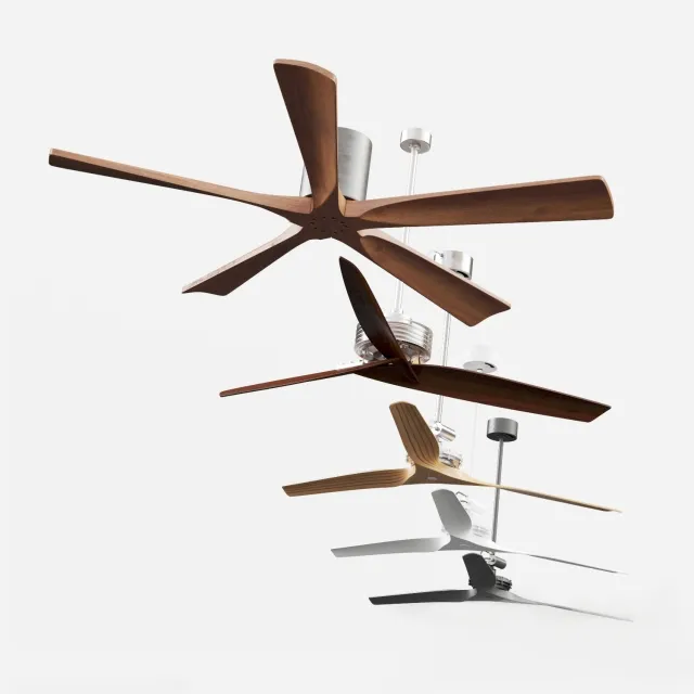 decoration - Designer Ventilator Fans 5 3D Model
