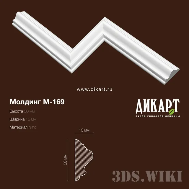 decoration - Dikart Molding M-169 3D Model