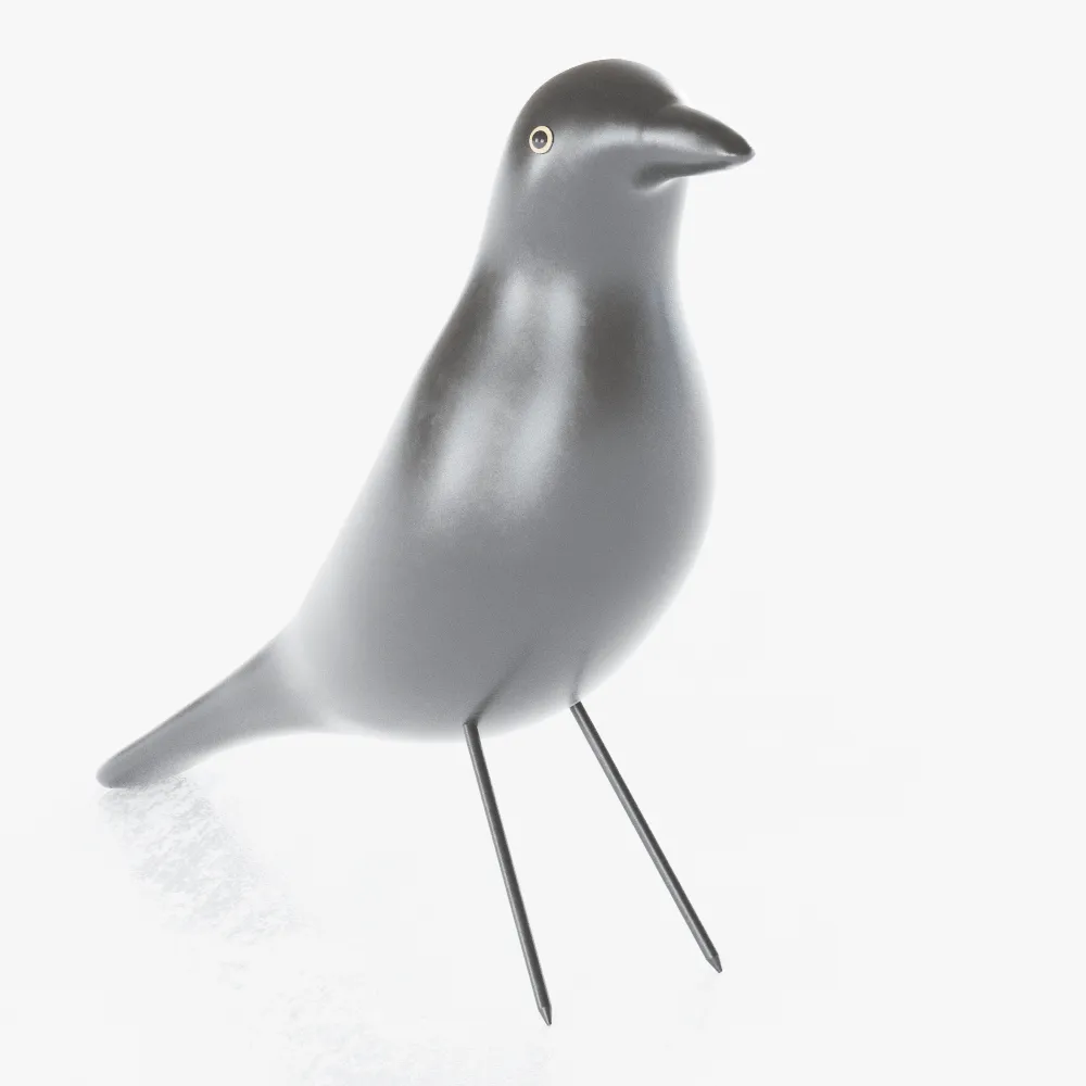 decoration - Eames House Bird Figurine 3D Model