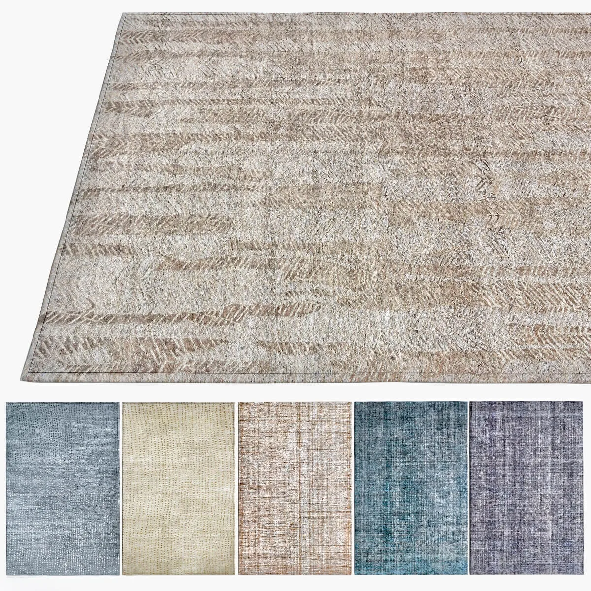 decoration - Eco carpets 3D Model