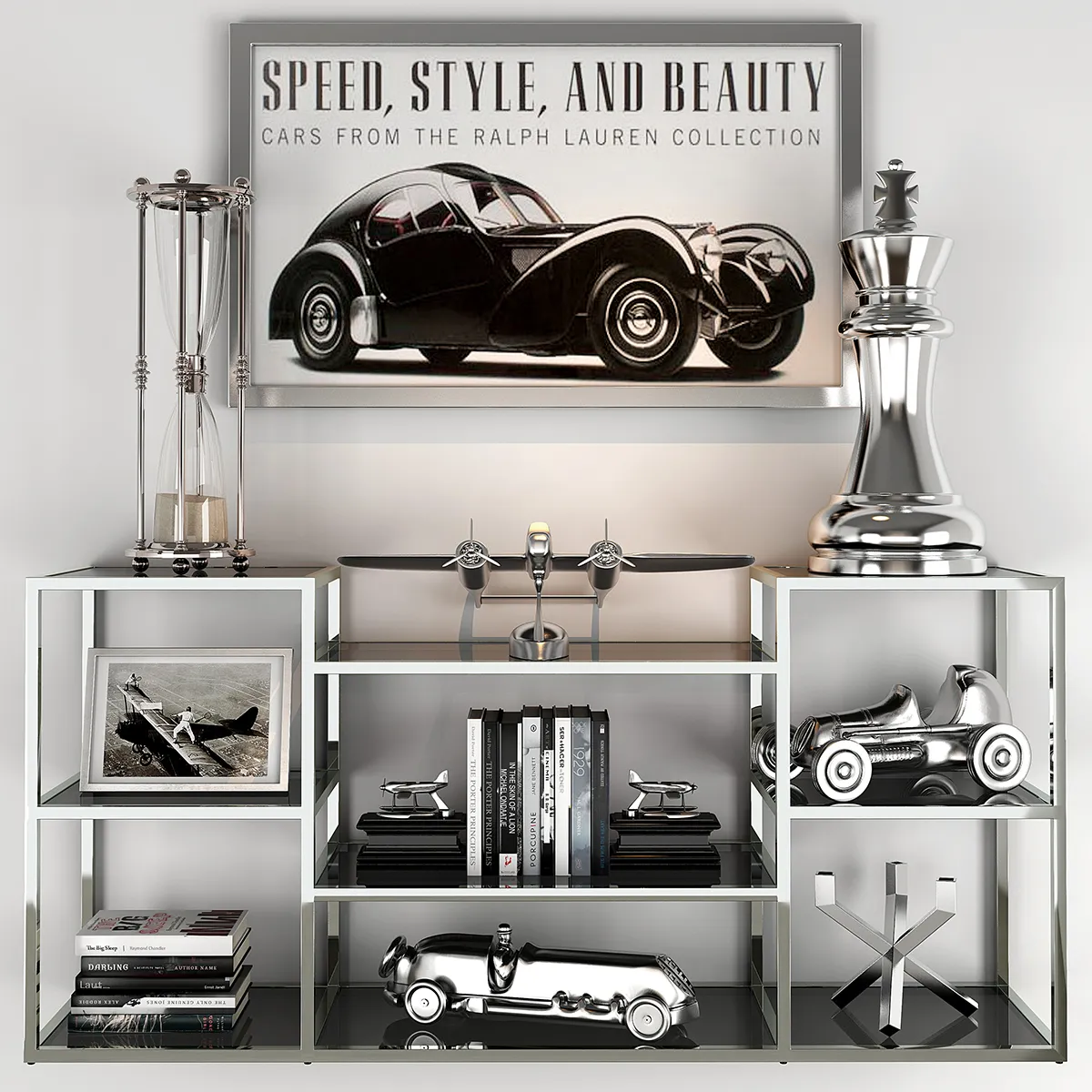 decoration - Eichholtz accessories collection set 2 3D Model