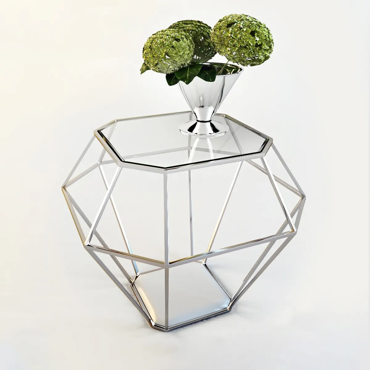 decoration - Eichholtz  asscher side table 3D Model