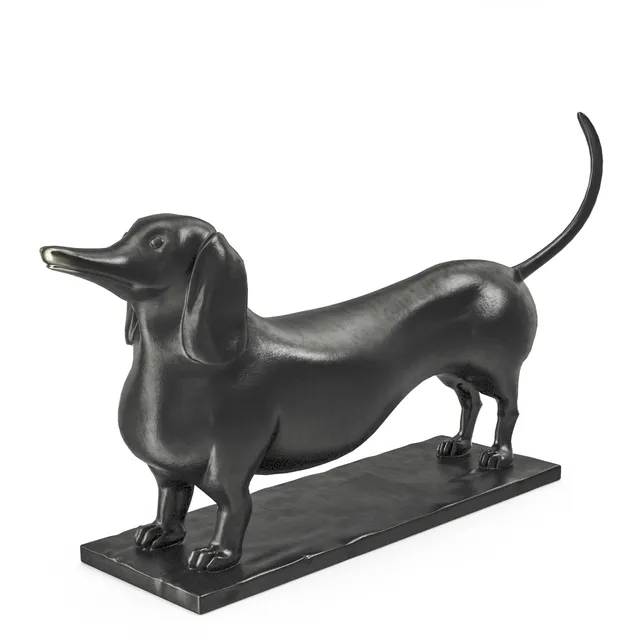 decoration - Eichholtz Dachshund 3D Model