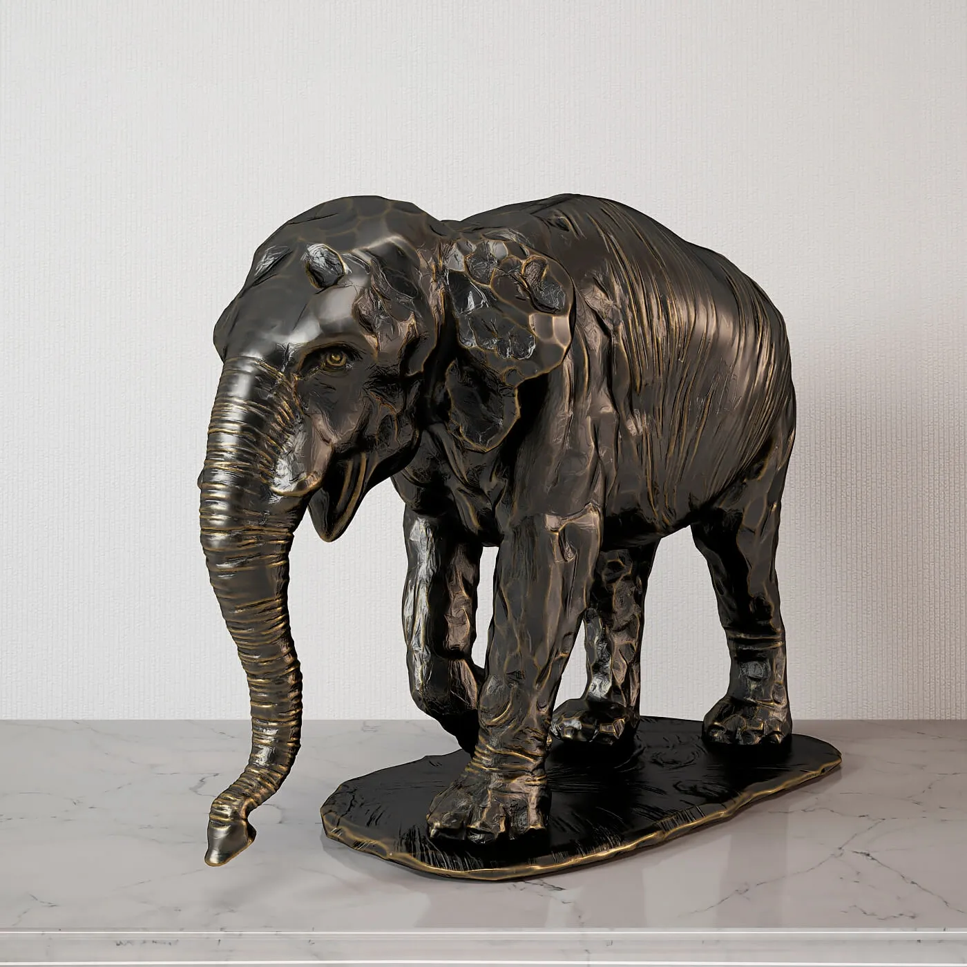 decoration - Eichholtz Elephant Bronze 3D Model
