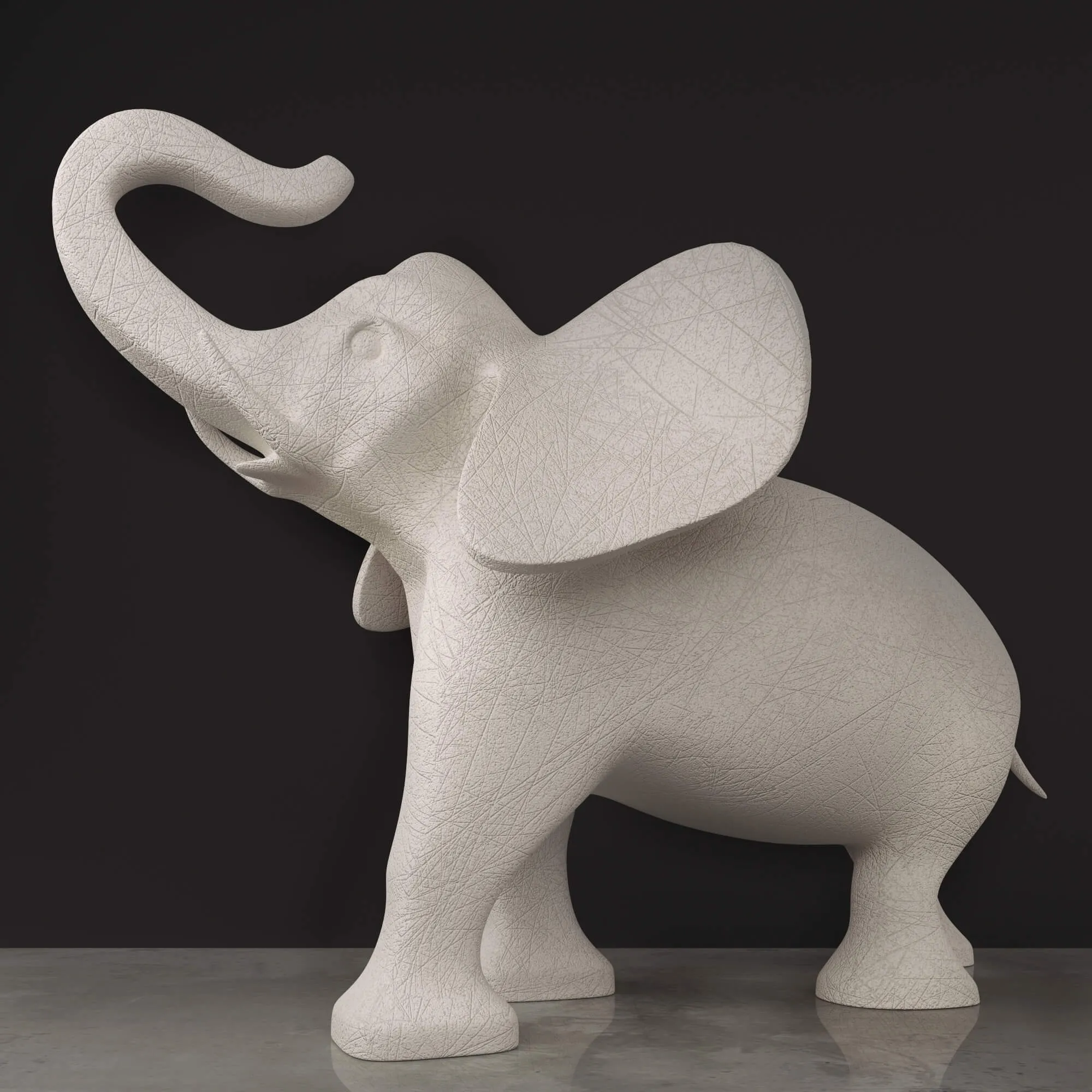 decoration - Elephant 82 3D Model