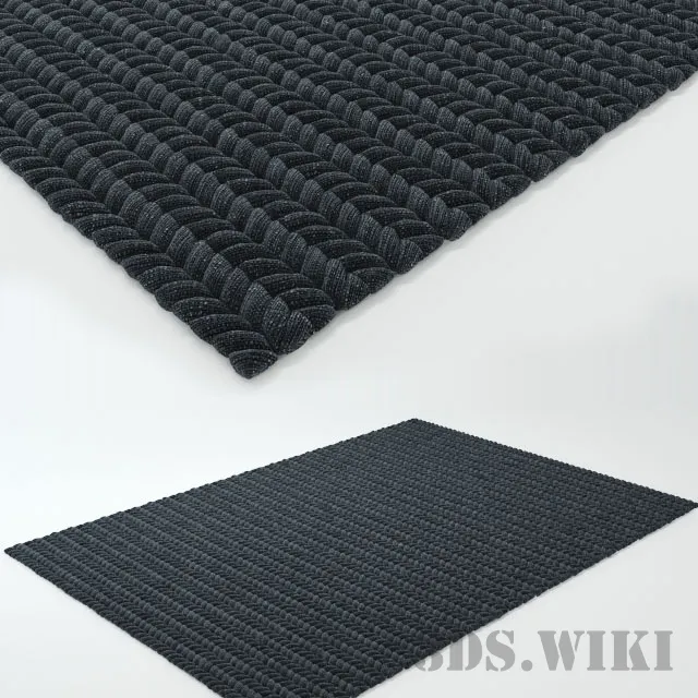 decoration - Embossed beautiful carpet 3D Model