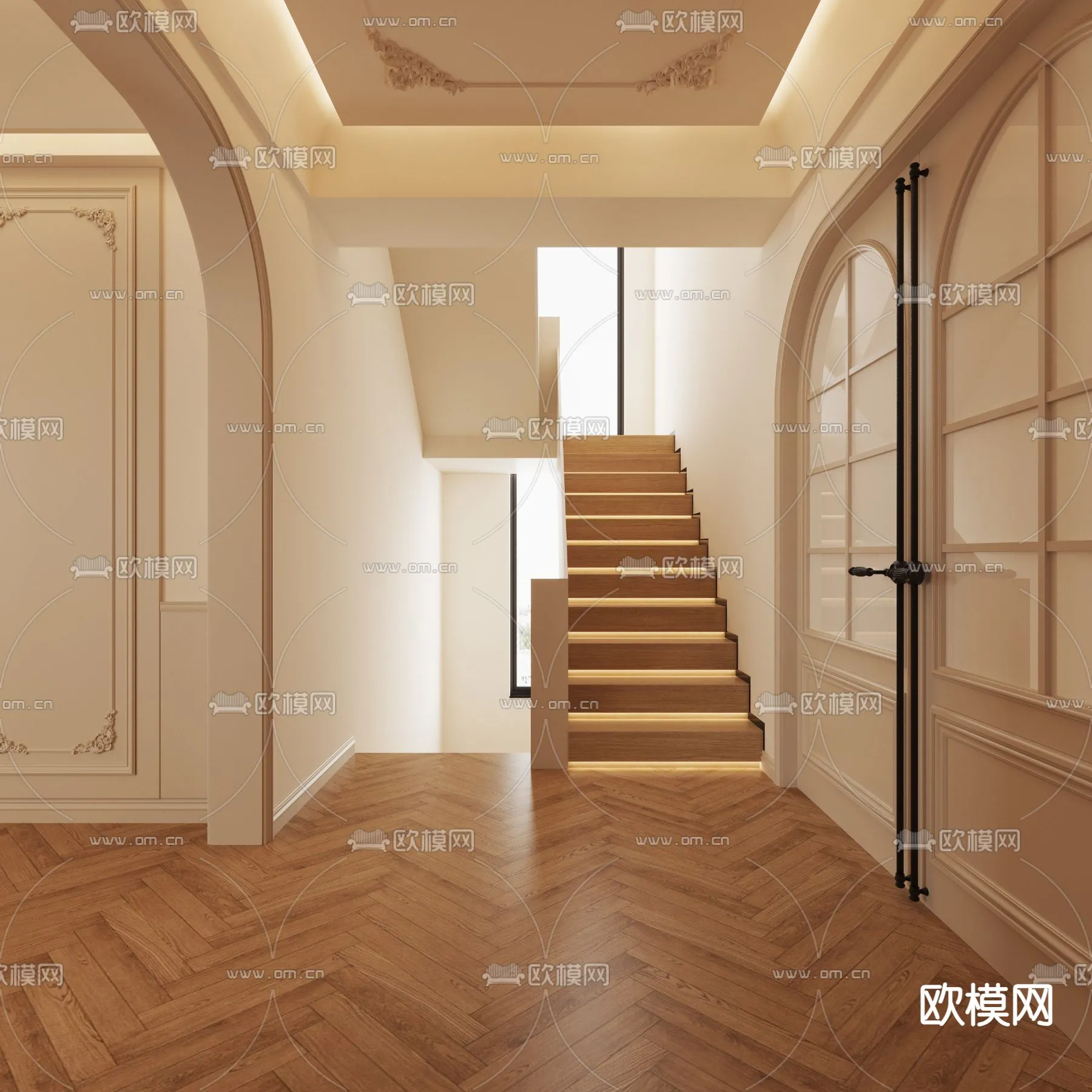 DECORATION - ENTRANCE - CORONA - 3D MODEL - 1089