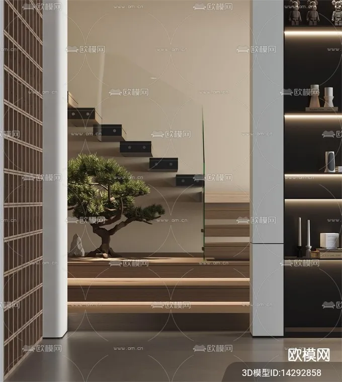 DECORATION - ENTRANCE - CORONA - 3D MODEL - 1116