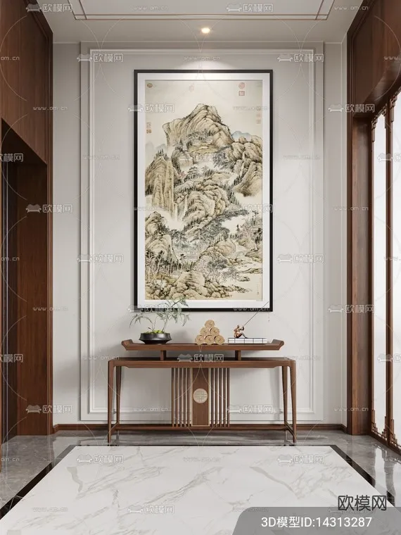 DECORATION - ENTRANCE - CORONA - 3D MODEL - 1133