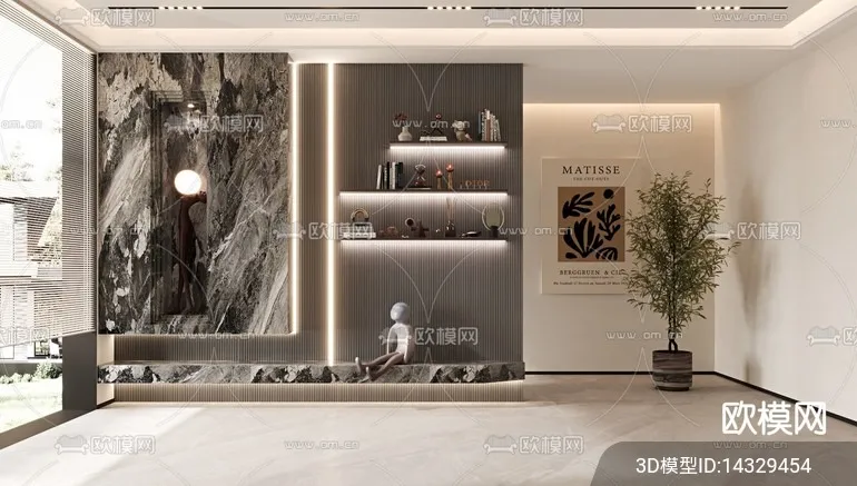 DECORATION - ENTRANCE - CORONA - 3D MODEL - 1139