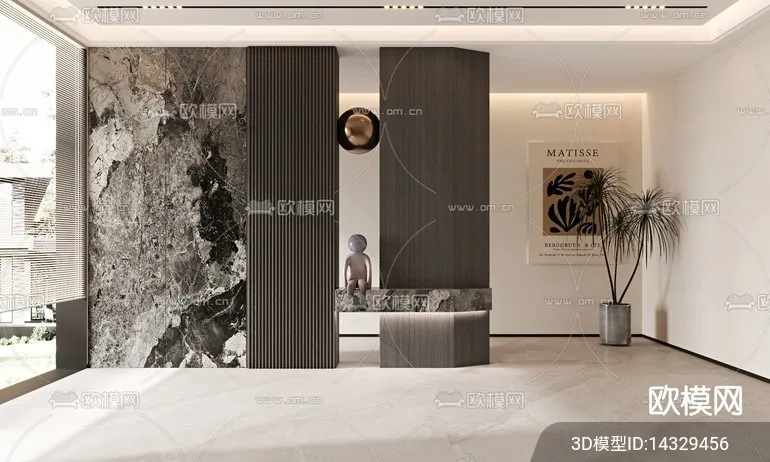 DECORATION - ENTRANCE - CORONA - 3D MODEL - 1141