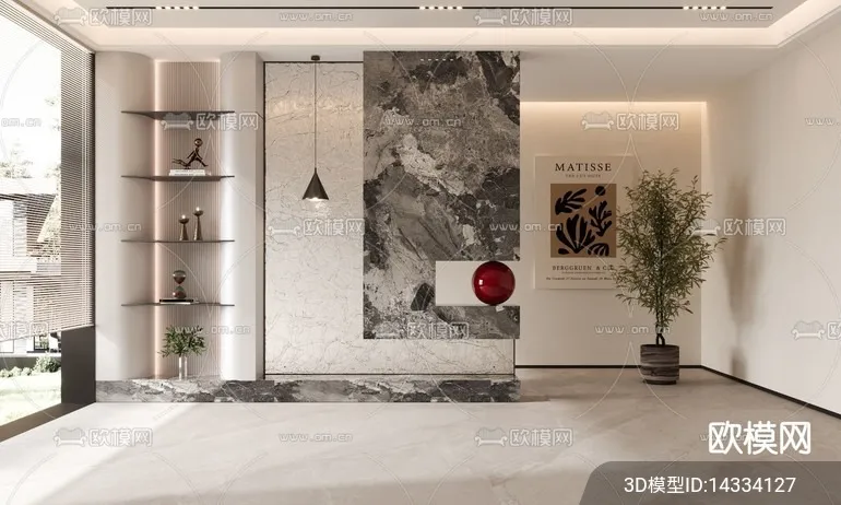 DECORATION - ENTRANCE - CORONA - 3D MODEL - 1149