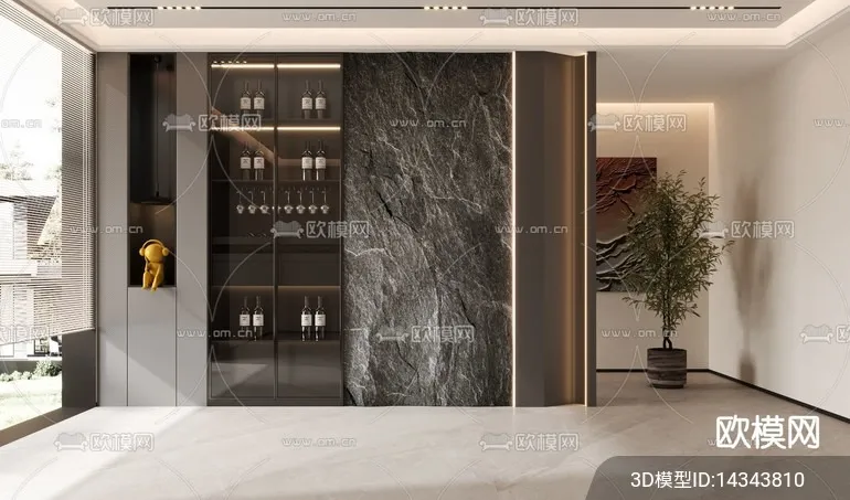 DECORATION - ENTRANCE - CORONA - 3D MODEL - 1157