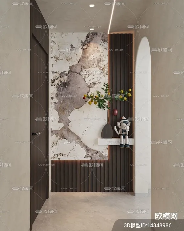 DECORATION - ENTRANCE - CORONA - 3D MODEL - 1159