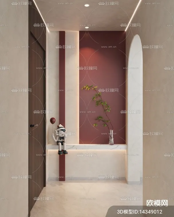 DECORATION - ENTRANCE - CORONA - 3D MODEL - 1160